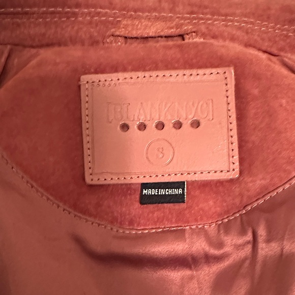 Blank NYC Suede Moto Jacket - Rust - Picture 12 of 14